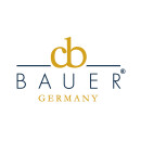 Bauer Uni-Mako-Satin Spannbettlaken, 90x200 cm, Fb. 2219 champagner