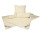Baumwoll Sommer Bettdecke - Extra-Leicht Steppbett - Garanta Baumwolle KBA 155x220 cm