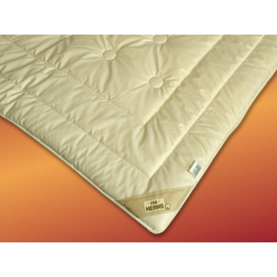 Garanta Merino KBA/KBT - Leicht Steppbett / Sommer-Bettdecke, 155x220 cm