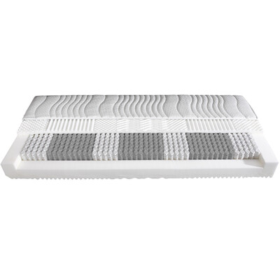 Tonnentaschenfederkern Matratze 24 cm - TTFK 7-Zonen - Malie Oasi 1.000 T