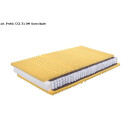 Tonnentaschenfederkern Matratze bis 200 kg 23 cm - Bettenkiste XXL TFK 200 90x200 cm-H4=extra fest