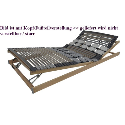 Bettenkiste Wellness Pur NV - Lattenrost mit Tellerelemente f. Doppelbett mit Lieferservice, starr