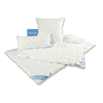 Faserdecke Winter Bettdecke - Duo-Warm Steppbett - Garanta CLEAN 95 155x220 cm