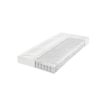 Tonnentaschenfederkern Matratze 19 cm - TTFK 7-Zonen - f.a.n. Komfort Med T 120x200 cm-H3=fest