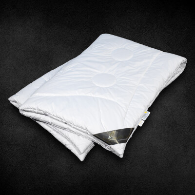 Kamelhaar-Flaum Vierjahreszeiten Bettdecke - Kombi Steppbett - Luxusbettdecken 135x200 cm