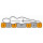 Tonnentaschenfederkern Matratze 19 cm - TTFK 7-Zonen - f.a.n. Rubin T 90x200 cm-H4=sehr fest