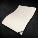 Alpaka-Flaum Sommer-Bettdecke - Extra-Leicht Steppbett -...