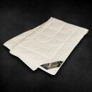 Alpaka-Flaum Sommer-Bettdecke - Extra-Leicht Steppbett -...