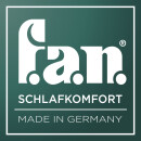 Tonnentaschenfederkern Matratze bis 160 kg 19 cm TTFK f.a.n. Medisan XXL 1.000 T 160x200 cm-H3=fest